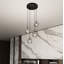 Cadesha 4 - Light Black Cluster Pendant-1215487068