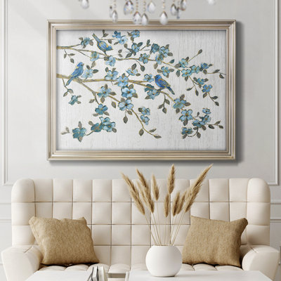 " Blooming Bluebirds "