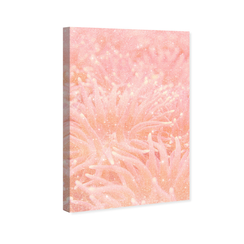 Deep Sea Flowers Print by Oliver Gal, 15"H x 10"W, Gallery Wrapped