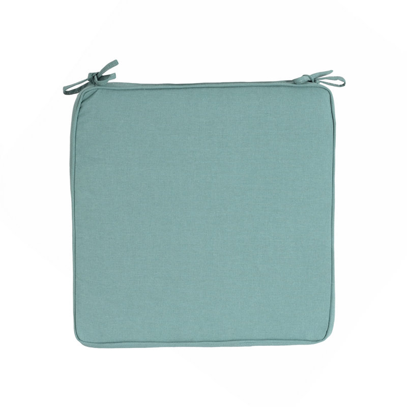 Coussin de chaise d'extérieur, bleu sarcelle