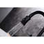 Matte Black Bridge Kitchen Faucet With Pull-Down - Accurate Temperature And Flow Adjustment, 360-Degree Rotating Nozzle, Brass Fine & Management,-119929951