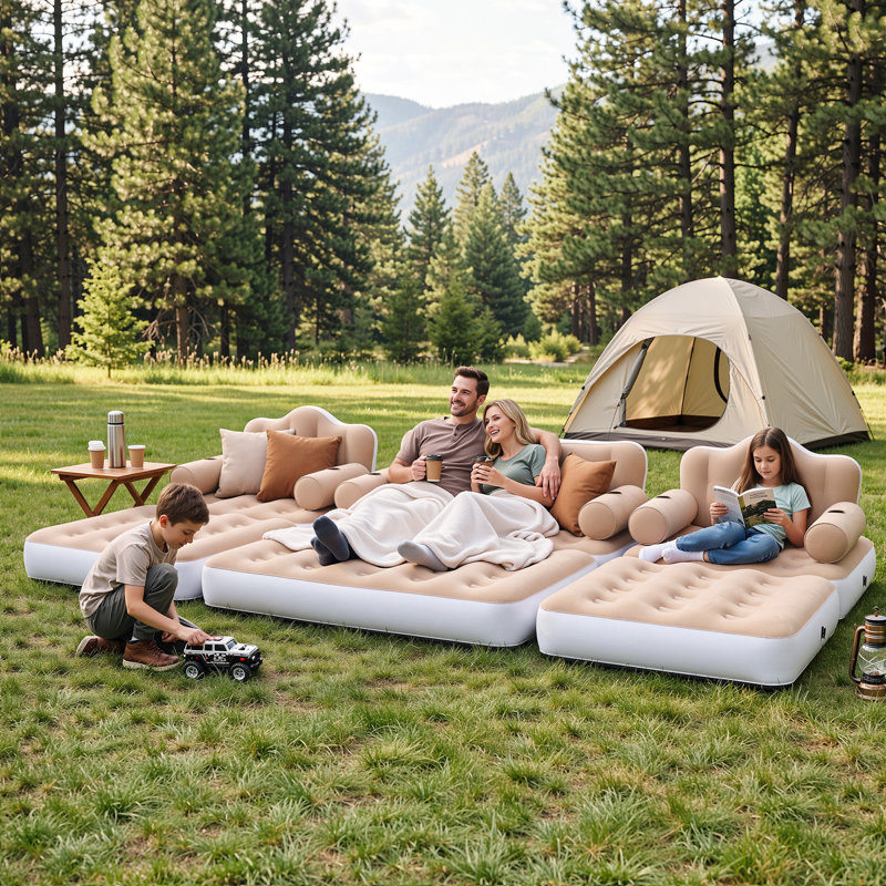 Matelas pour canapé-lit Edrosie, Brown