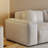110.24" Beige 100% Polyester Modular Sofa cushion couch