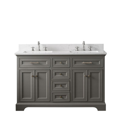 Thompson 54" W Double Bathroom Vanity