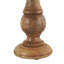 Ensemble de porte-bougies décoratifs de style pilier en bois de manguier tourné-21188283