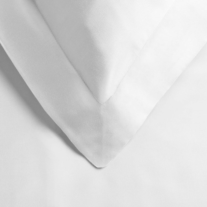 Ensemble de housse de couette 100% coton blanc 3 pièces