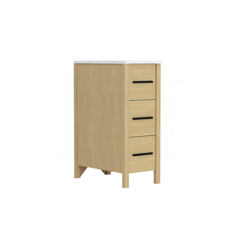 Meuble-lavabo 12 po, meuble-lavabo avec comptoir Freestangding