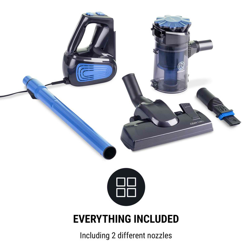 OneConcept Bagless Stick Vacuum, Blau