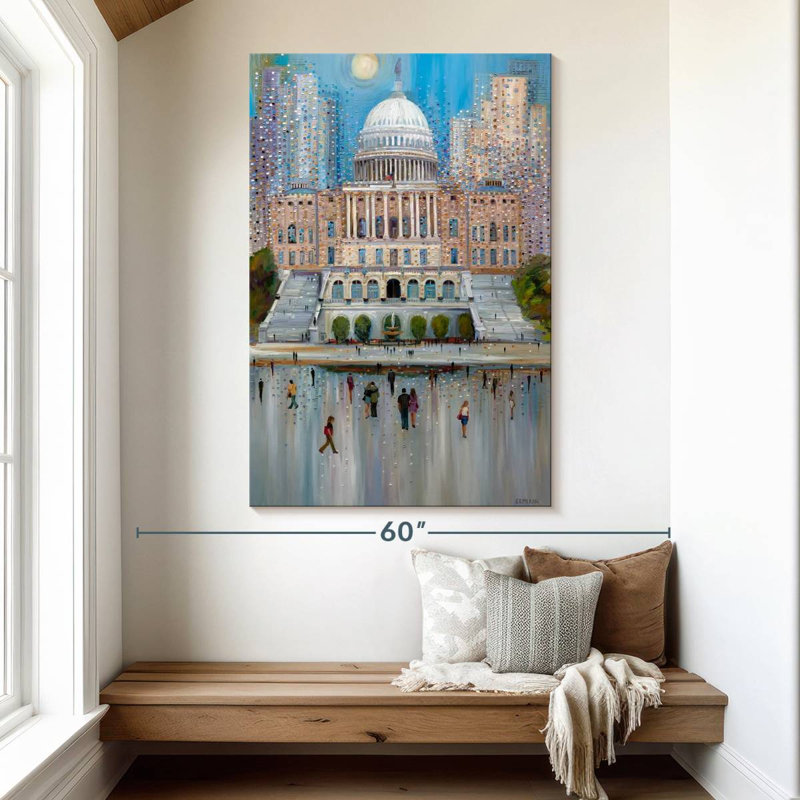 Lilie Stately Washington DC Capitol, 51" H x 34" W