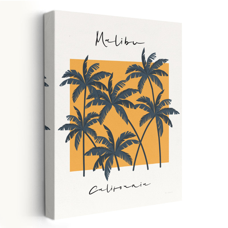 Malibu Retro Vibe - California Cream Green, art, H 48 po x l 32 po