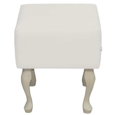 Solid + Manufactured Wood Accent Stool