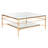 Genevieve Glass Top Single Coffee Table-472964848