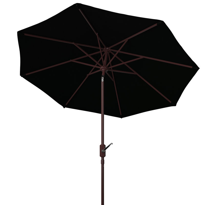 Parasol de marché, Noir, l 130 po x P 130 po