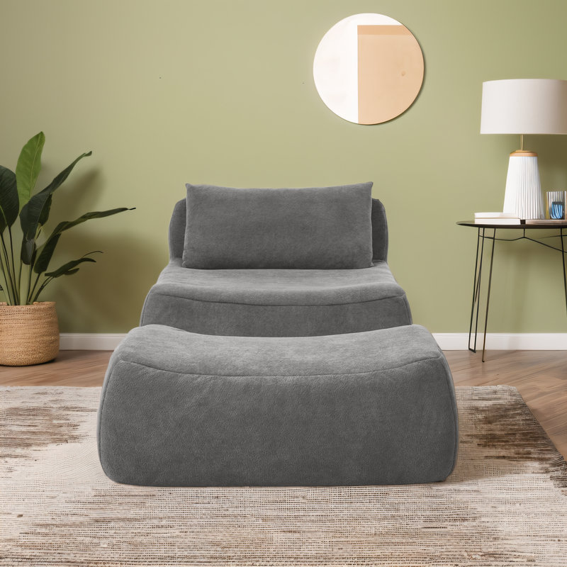 Fauteuil à billes Lazy, Gris