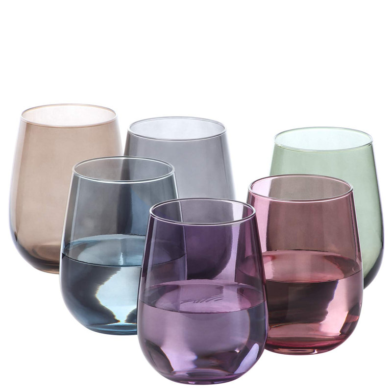 Glass, 16 Oz Wine Stemless