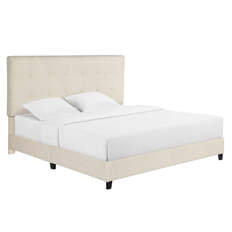 Lit plateforme tapissier Bridgevine Home