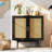 Aviram 31.5'' H Wicker Accent Chest, Sideboard with Adjustable Shelf-481918789