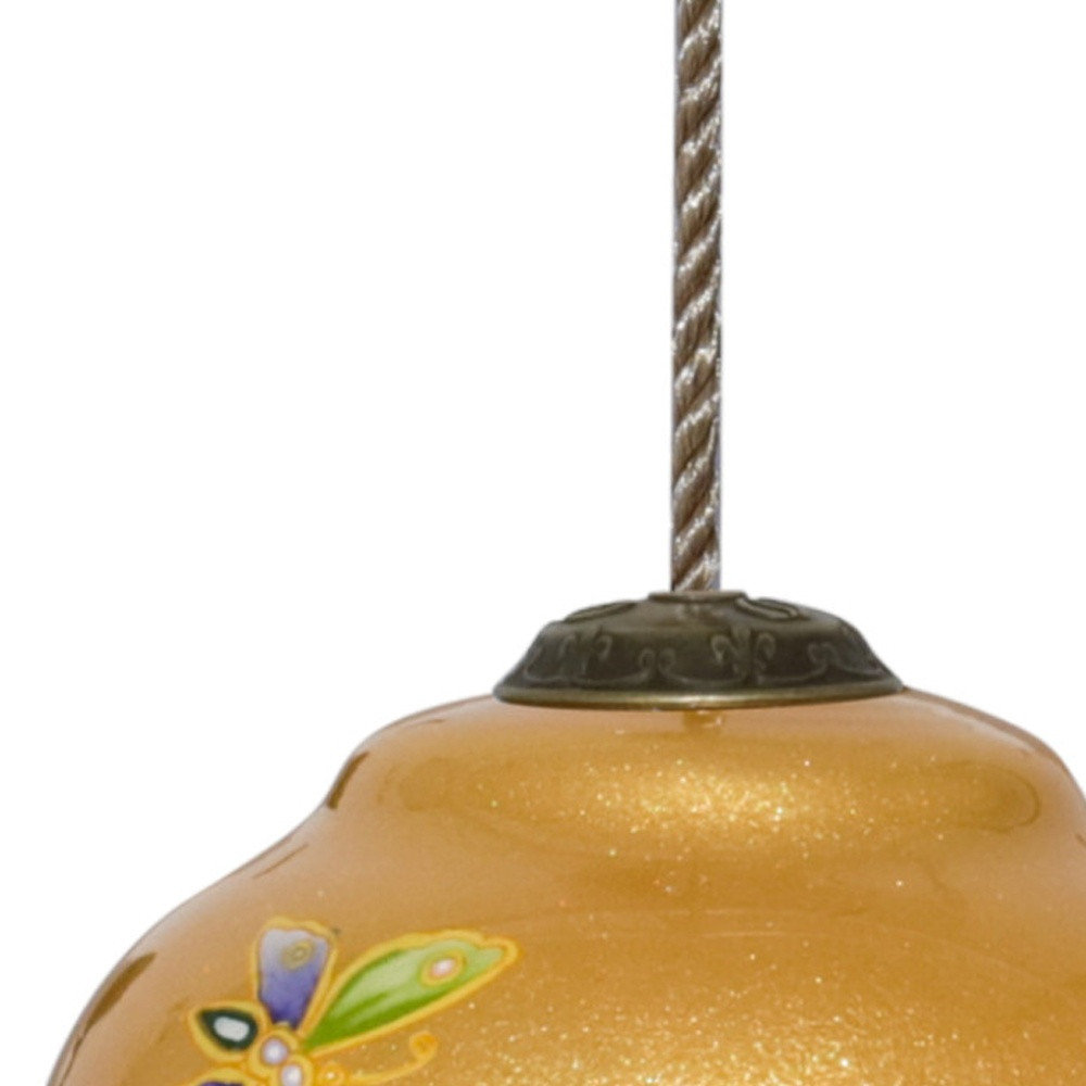 4" Glass Finial Ornament