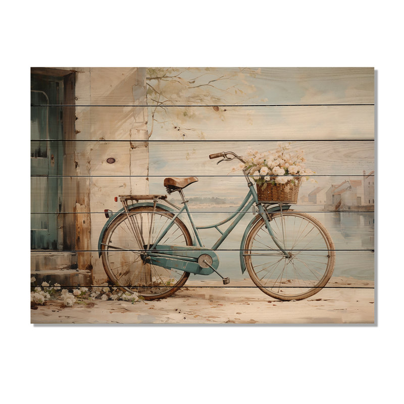 Impression sur bois naturel Jazelle, H 24 po x l 32 po x P 0,78 po