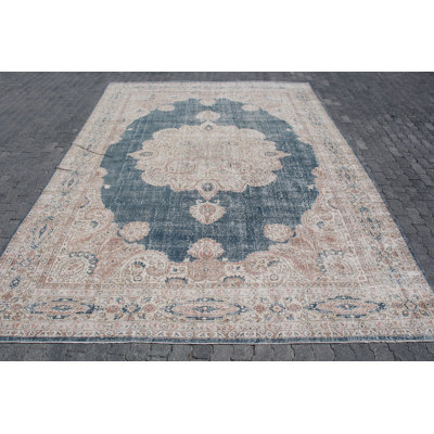 Grand tapis turc rétro dans les tons de terre pour la décoration de grandes pièces - Tapis antique d'Etsy