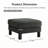 Boucle Upholstered Ottoman For Sectional-84065913