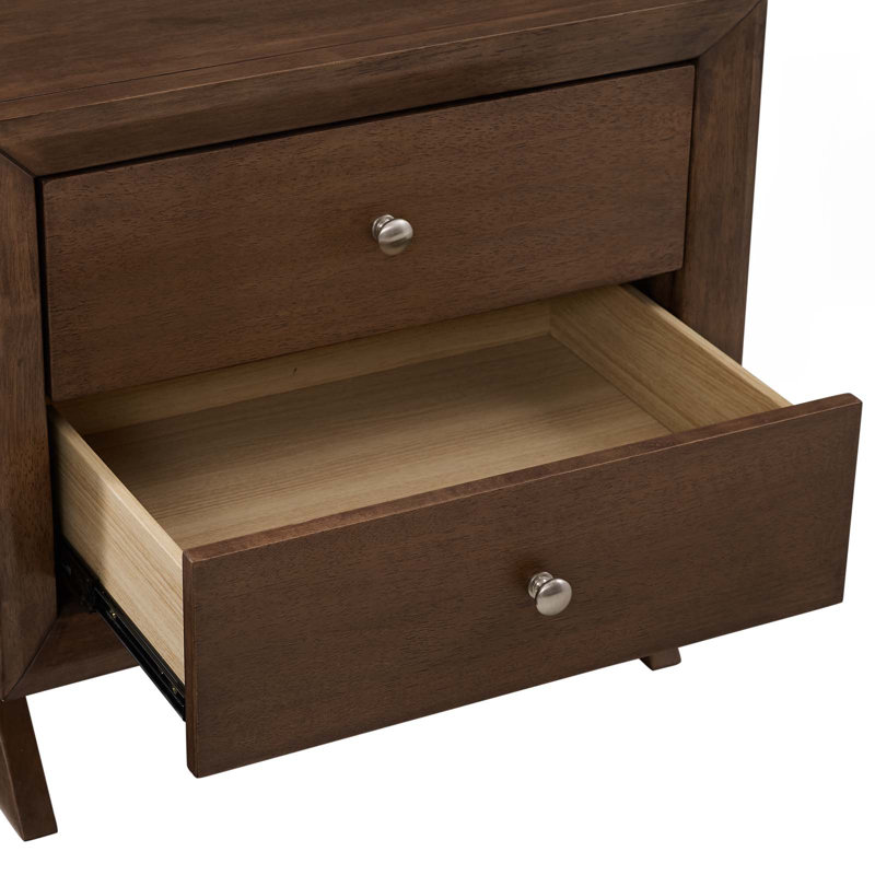 Modway Providence Nightstand or End Table, Walnut