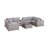 Fully Assembled 8 Piece Sectional Seating Group with Cushions