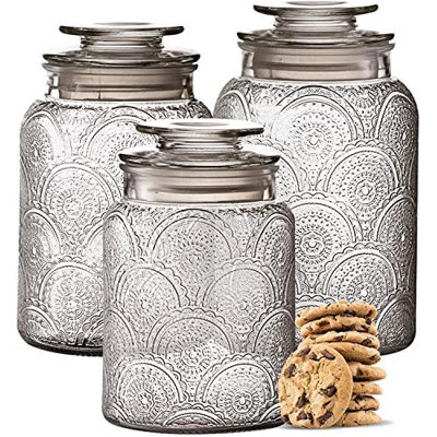 Glass Canister - Set of 3
