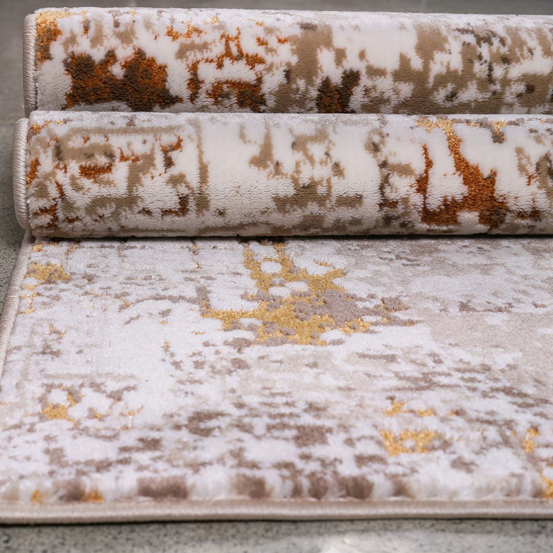 Tapis Celine Nixe-Turkish-CREAM, Rectangle 6 pi 6 po x 9 pi 5 po