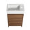 18 Inch Freestanding Bathroom Vanity With Single Sink