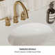 Alsup 60'' Double Bathroom Vanity with Quartz Top