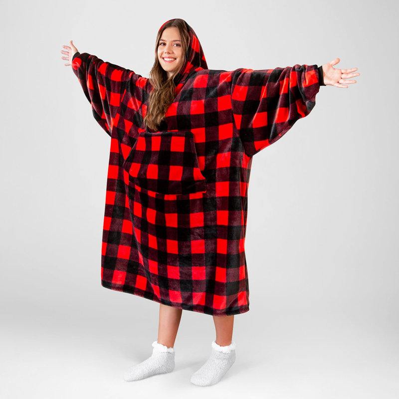 Couverture à capuche Lumberjack