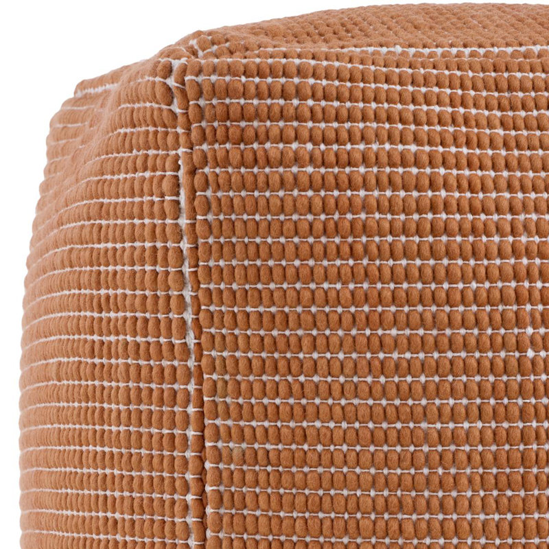Pouf Waverly, Orange