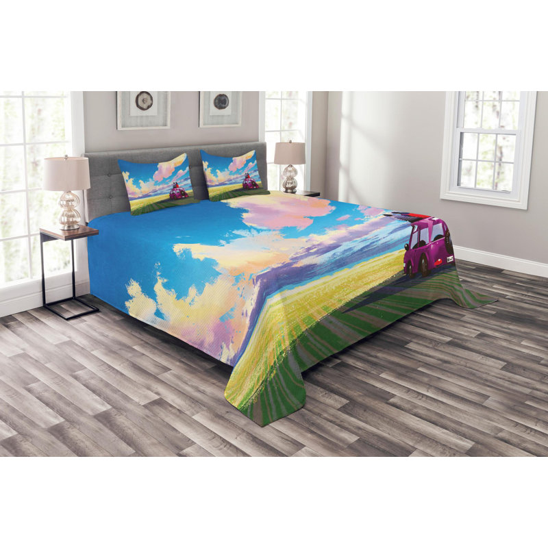 Farmhouse / Country Coverlet, Twin Coverlet + 1 Sham