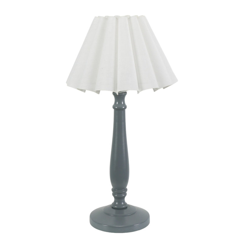 Rusne Table Lamp, White, Yes, Lilac