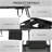 Outsunny Folding Chaise Lounge With 5-Level Reclining Back-1148047148