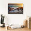 «Approche vague» par Patrick Zephyr, art mural sur toile-489985074