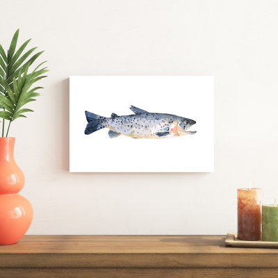 «Freckled Trout IV», peinture sur toile
