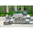 11 - Person Patio Conversation Set with Cushions