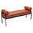 Barrow Faux Leather Upholstered Bench