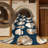 Washable Shell Clusters Hawaiian Area Rug-787445734