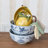 Sunny Orchard Stoneware Lemon Pitcher