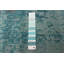 Ensemble de tapis oriental turquoise / brun Accursio-1629571556
