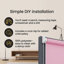 Thermal Blackout Roller Blind – Trimmable Cut-to-Size Window Blind-1274649697-1274649707