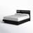 Arosh Solid Wood Platform Bed-90071557