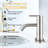 Single-Hole Single-handle Bathroom Faucet with Drain Assembly-101114604