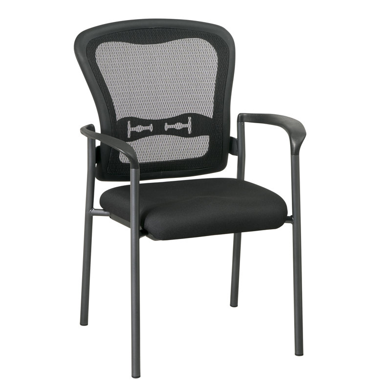 Nasra Waiting Room Chair with Metal Frame