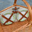 Panier Huntsman pour quatre avec couverture en pavillon de jardin