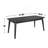 3 Piece Rectangular Coffee Table Set, Black