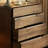 Black Walnut Five-Drawer Cabinet